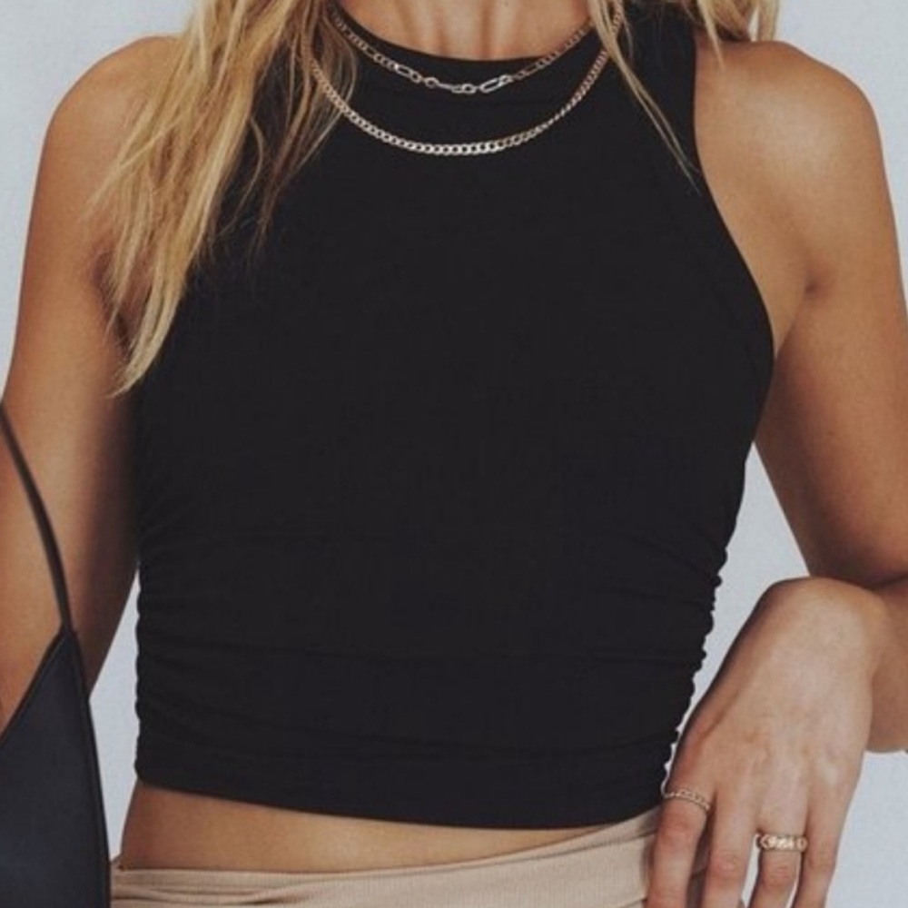 Princess polly ruched sides tank top